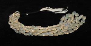 Cuentas de Ópalo Welo Etíope AAA, Forma Ovalada Lisa, Cuentas de Piedras Preciosas de Ópalo de Fuego Brillante, 16 Pulgadas, Ópalo Welo Natural Ovalado para Joyería - Product Image 5