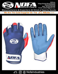 Guantes de béisbol y softbol de cuero Premium para adultos, niños, niñas y jóvenes, equipos deportivos, guantes de bateo - Product Image 5