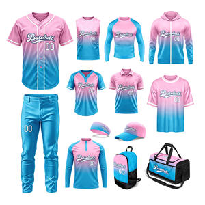 Uniformes Deportivos Personalizados de la Serie Completa, Gorra y Camiseta de Béisbol Clásica a Rayas, Uniformes de Softbol, Conjunto de Uniforme de Béisbol - Product Image 6