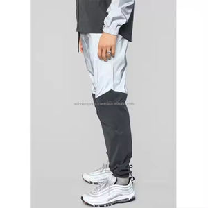 Chaqueta cortavientos de nailon de dos tonos de alta calidad para hombre, conjunto de pantalones, ropa deportiva de diseño personalizado, talla grande sólida disponible-Comprar chándales - Product Image 3