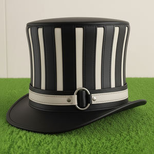 Sombrero de Copa de Cuero Hecho a Mano, Unisex, Estilo Fantasía y Steampunk, para Cosplay - Product Image 2