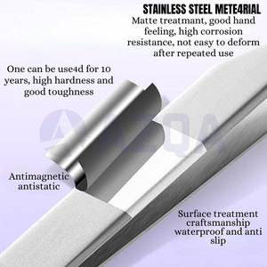 Professional Stainless Steel Eyelash Extension Tweezers <b>Kit</b> Set of 8 for Volume <b>Lash</b> Application Isolation and Precision Work - Product Image 6