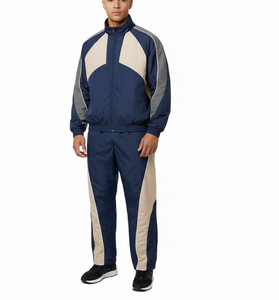 ชุดวอร์มแจ็คเก็ตกันลมสไตล์สปอร์ตสำหรับผู้ชาย ผ้าโพลีเอสเตอร์ระบายอากาศดี พิมพ์ลายวินเทจ เหมาะสำหรับฤดูใบไม้ร่วงและฤดูร้อน - Product Image 5