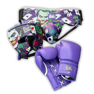 Set de Boxeo Profesional Personalizado, Guantes de Boxeo de Cuero Vacuno Premium, Protector de Cabeza, Protector Inguinal, OEM ODM, Entrenamiento - Product Image 1