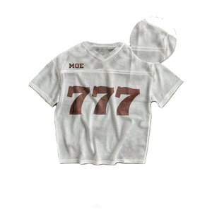 Camiseta de Fútbol Americano Personalizada de Malla Transpirable 100% Poliéster, Uniforme de Práctica con Logotipo Personalizado, Proveedor OEM al por Mayor - Product Image 2