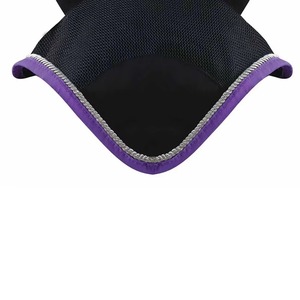 Voile anti-mouches équestre tricoté à la main, réglable, coupe-vent d'hiver, séchage rapide, protection pour chevaux, bonnet d'oreille, couleur personnalisée, durable - Product Image 2