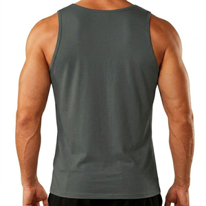 Latest Designs Men Gym <b>Singlet</b> High Quality Breathable Comfortable Hot Selling Top Trending Men Gym <b>Singlet</b> With Reasonable Rate - Product Image 2