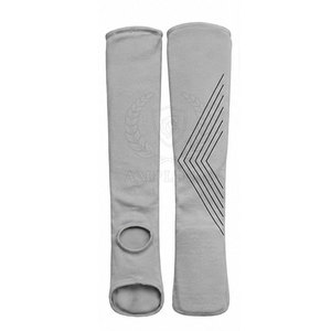 Espinilleras de Algodón Premium para Adultos, Protección Profesional para Entrenamiento de Artes Marciales, Acolchado Suave para Kickboxing, Karate, Muay Thai - Product Image 6