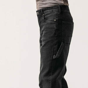 Jeans Innovears personnalisés pour hommes, déchirés, délavés, coupe large, style décontracté, imperméables, écologiques, tendance hiver-printemps, style hip-hop - Product Image 4