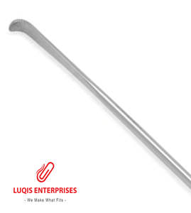 Elevador de succión frontal endoscópico Daniel, curvado en cuarto de círculo, 23.5 cm, de acero inoxidable, instrumento facial quirúrgico para endoscopia - Product Image 2