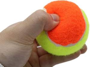 Balles de tennis de sport pressurisées à rebond élevé, en caoutchouc souple, unies, pour entraînement et compétition, deux couleurs - Product Image 6