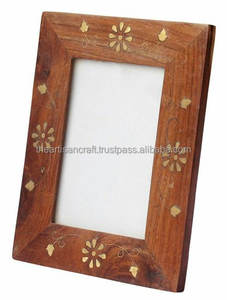 Handcrafted Wooden Photo <b>Frame</b> for Wall or Tabletop Display Rustic <b>Picture</b> <b>Frame</b> for Home Decor Office or Gift in Natural Wood - Product Image 5