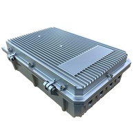 Telecom 4G 5G Station de base ip67 dissipation thermique extérieure amplificateur extrudé étanche boîtiers électriques en aluminium