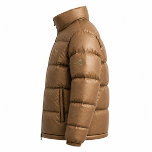 Lightweight Packable Down Fill Custom Logo Wholesale Breathable Travel Winter Men Puffer Jacket - Product Image 3