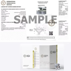 แหวนหมั้นและแหวนแต่งงานทองคำขาว 14K ประดับเพชร Om Gems สีเหลืองแฟนซี 2.0 กะรัต ทรงเรเดียนท์คัท แหวนทองสามเม็ดสำหรับผู้หญิง - Product Image 5