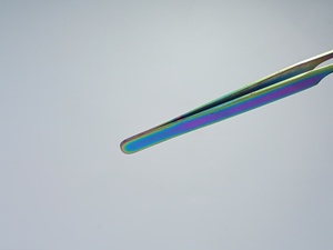 Pinzas Profesionales para Extensión de Pestañas, Color Arcoíris, Punta Puntiaguda, Acero Inoxidable, Pinzas de Maquillaje para Pestañas - Product Image 6