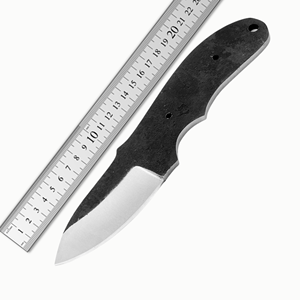 Cuchillo Compacto de Hoja Fija con Punta Caída de Acero de Alto Carbono de Espiga Completa para EDC y Fabricación de Cuchillos Personalizados al por Mayor - Product Image 6