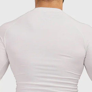 Maillot de compression personnalisé à manches longues avec logo surf, MMA, BJJ, sublimé, pour Jiu Jitsu, design Rash Guard, vente en gros - Product Image 2