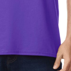 T-shirt unisexe pour adulte, décontracté, à manches courtes, col rond, en coton doux, vêtements streetwear confortables, fournisseur de vêtements en gros - Product Image 6