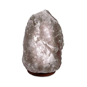Holiday Gift Natural Rock Stones Himalaya Salt Lamps Grey <b>Light</b> 84 Trace Organic Material of Minerals Crystals With 15w Bulbs - Product Image 6
