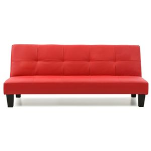 Divano Letto Rosso Contemporaneo e Versatile - Product Image 2