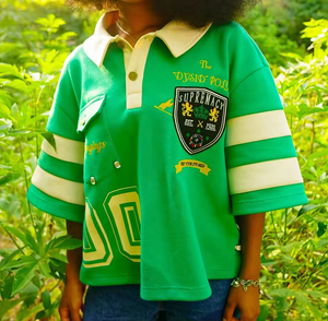 Camisetas Polo Personalizadas, Estilo Urbano, Retro, Jersey de Fútbol, Algodón, Bordado, Serigrafía, Corte Cuadrado, Camiseta Corta, Jersey de Fútbol - Product Image 4