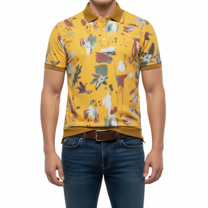 เสื้อโปโลกอล์ฟพิมพ์ลายแบบกำหนดเอง คุณภาพสูง พิมพ์ลายดิจิตอลแบบซับลิเมชั่น ปักลาย แห้งเร็ว ระบายเหงื่อได้ดี - Product Image 4