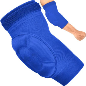 Protège-coudes de boxe professionnel best-seller, mince, antidérapant, en nylon et coton, pour rééducation et entraînement MMA, vente en gros à bas prix - Product Image 1