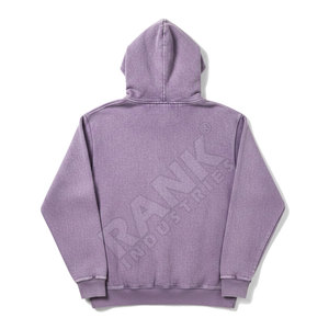 Sudaderas con capucha para hombre, lavadas al ácido, de algodón mezclado, de alta calidad, más vendidas, a precio económico, disponibles en diferentes colores, MOQ bajo. - Product Image 2