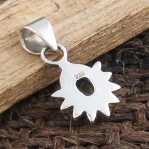 Colgante de Citrino Natural, Collar de Plata de Ley 925, Gema Amarilla Hecha a Mano para Mujer, Piedra de Nacimiento de Noviembre, Venta al por Mayor - Product Image 3