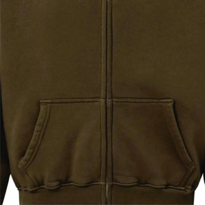 Sweats à capuche surdimensionnés personnalisés 100% coton Hiver Impression numérique ODM Polaire Premium Épais Streetwear Vente en gros - Product Image 4