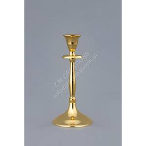 Candelabro de Metal Dorado, Hecho a Mano, Diseño Moderno y Lujoso, Decoración de Mesa para Bodas y Festivales, Ecológico y Duradero - Product Image 1