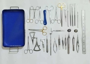 Juego de Instrumentos para Blefaroplastia de 30 Piezas, Set de Cirugía Ocular, Cirugía Plástica, Cirugía General, Manual, Certificado CE, Acero Inoxidable - Product Image 2