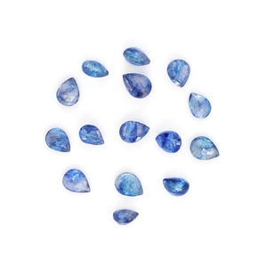 Natural Bangkok Blue Sapphire Calibrated Pears 3x4mm, Natural Loose Faceted Blue Sapphire Gemstone For Jewelry Making - Product Image 4