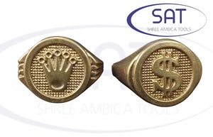 Moules et matrices de fabrication de bagues de mariage SAT Jewelry pour la création d'ornements en or et en argent avec un design à effet 3D RD Congo Suriname Kenya - Product Image 5