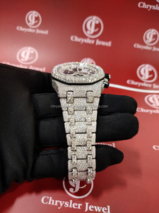 Hip Hop Bust Down 41MM Mens Iced Out Branded <b>Watch</b> Professional Look Moissanite <b>Watch</b> Hip Hop Ice Out Luxury <b>Watches</b> <b>for</b> Unisex - Product Image 3