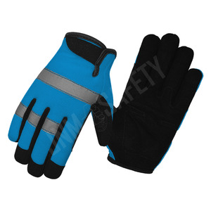 ถุงมือทำงานนิรภัยสำหรับผู้ชาย ยี่ห้ออามาร่า ทำจากหนังสังเคราะห์ เสริมความแข็งแรงด้วย EVA บุแผ่นรองรับแรงกระแทก ผสมผสานสแปนเด็กซ์เคลือบด้วยนีโอพรีน ออกแบบมาเพื่อการใช้งานทางเครื่องกล - Product Image 6