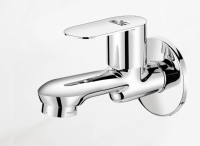 Robinet mural robuste en alliage de zinc pour machine à laver avec raccord de tuyau sécurisé pour la plomberie de buanderie