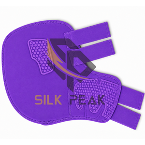 Protège-tendons en nylon SILK pour chevaux, modèle Purple Horse Medicine Boot Hex Pad, 50x20x40cm, pour sports équestres et courses, SP-54014 - Product Image 1