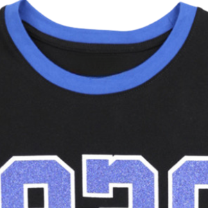T-shirt à manches longues Zeta Phi Beta 1920 noir pour femme, avec lettres grecques ZPB en chenille, vêtement de sororité, coupe ajustée, tenue décontractée - Product Image 5