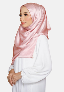 Custom Satin Plain Square Hijab Scarf Solid Color Skin Friendly <b>Head</b> <b>Wrap</b> Spring Summer OEM ODM Textile Manufacturer - Product Image 3