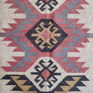Alfombras Kilim Tejidas a Mano de Estilo Tradicional Indio, Personalizadas, de Yute y Lana, para Sala de Estar, Dormitorio y Estudio - Product Image 4
