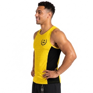 Débardeur Athlétique Homme à Séchage Rapide, Tissu Performant, Sans Manches, Respirant, Confortable et Flexible, Vêtement de Sport OEM - Product Image 6