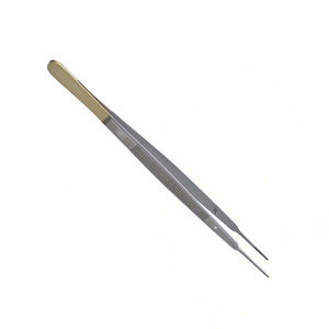 Pinzas Quirúrgicas Gerald de 7 Pulgadas, Rectas, Delicadas, con Puntas Dentadas de Acero Inoxidable, Instrumento Médico - Product Image 2