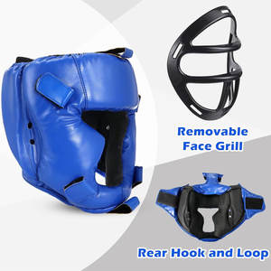 Juego de 2 Protectores de Cabeza de Boxeo Premium y Guantes de 10 oz para Adultos, Protector Facial Completo y Guantes de Entrenamiento para Boxeo y Muay Thai - Product Image 4