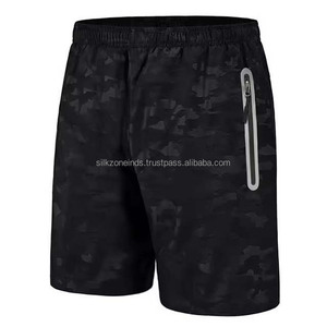 Factory Direct Custom <b>Men's</b> 100% Cotton <b>Shorts</b> Mid Waist Casual Sports Style Comfortable Fit Solid Pattern Quick Dry Drawstring - Product Image 3