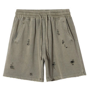 Shorts de Estilo Relajado con Lavado Ácido, Ideales para Uso Diario y Casual - Product Image 5