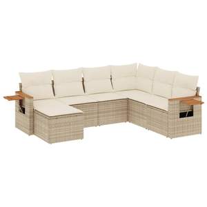 Set Divano da Giardino Beige per Arredamento Esterno - Product Image 2