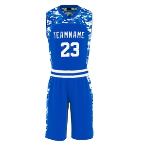 Tenue de basketball personnalisée pour hommes, dernier design, vêtements de sport en polyester, unisexe, grande taille, respirant, kit d'été - Product Image 5