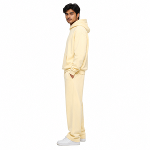 Ensemble de survêtement unisexe de haute qualité avec sweat à capuche épais et pantalon de jogging en molleton doux, vêtements d'hiver personnalisables pour hommes et femmes - Product Image 4
